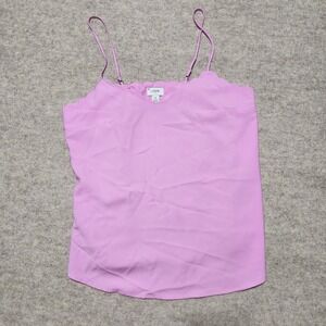 J.Crew Scalloped Cami‎ Top Pink Sleeveless Tank Top Size 0